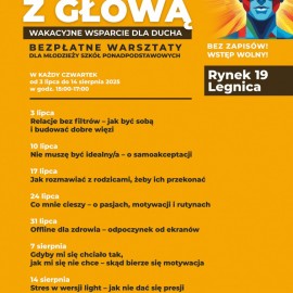 powiększ zdjęcie: „Lato z głową – wakacyjne wsparcie dla ducha” – warsztaty dla młodzieży