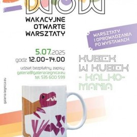 powiększ zdjęcie: WOW! Wakacyjne Otwarte Warsztaty w Legnicy – twórcza sobota i niedziela
