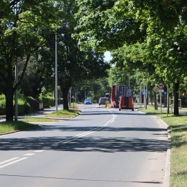 Odbiory w zakresie robót drogowych na al. Rzeczypospolitej zakończone