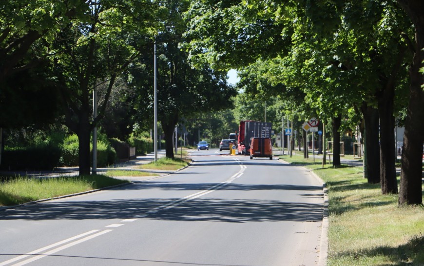 Odbiory w zakresie robót drogowych na al. Rzeczypospolitej zakończone