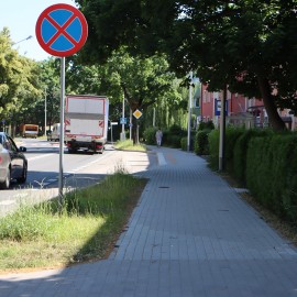 powiększ zdjęcie: Odbiory w zakresie robót drogowych na al. Rzeczypospolitej zakończone
