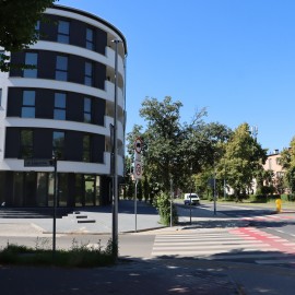 powiększ zdjęcie: Odbiory w zakresie robót drogowych na al. Rzeczypospolitej zakończone