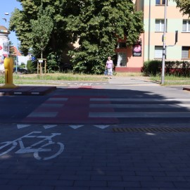 powiększ zdjęcie: Odbiory w zakresie robót drogowych na al. Rzeczypospolitej zakończone