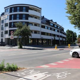 powiększ zdjęcie: Odbiory w zakresie robót drogowych na al. Rzeczypospolitej zakończone