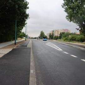 powiększ zdjęcie: Ulica Sudecka po modernizacji – przejezdna przed terminem