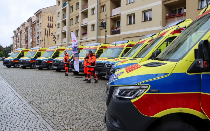 Nasz region wzbogacił się o karetki z najwyższej półki