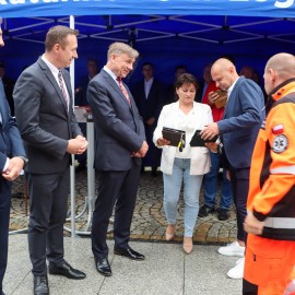 powiększ zdjęcie: Nasz region wzbogacił się o karetki z najwyższej półki