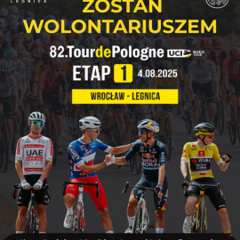 powiększ zdjęcie: Zostań wolontariuszem podczas Tour de Pologne