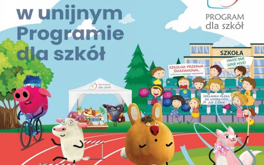 Bezpłatne mleko i owoce dla ok. 4,5 tys. uczniów podstawówek