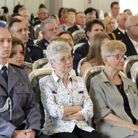 powiększ zdjęcie: Święto Policji w Sali Królewskiej Akademii Rycerskiej