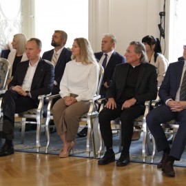 powiększ zdjęcie: Święto Policji w Sali Królewskiej Akademii Rycerskiej