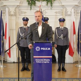 powiększ zdjęcie: Święto Policji w Sali Królewskiej Akademii Rycerskiej