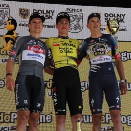 Olav Kooij wygrał w Legnicy pierwszy etap 82. Tour de Pologne