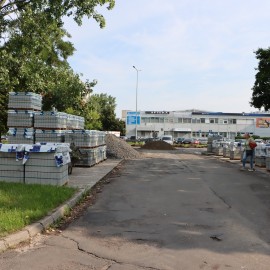 powiększ zdjęcie: Ruszyła modernizacja ul. Biegunowej na os. Kopernika