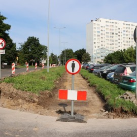 Ruszyła modernizacja ul. Biegunowej na os. Kopernika