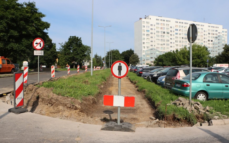 Ruszyła modernizacja ul. Biegunowej na os. Kopernika