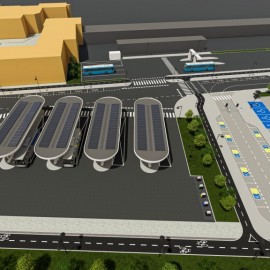 powiększ zdjęcie: Trzy firmy złożyły oferty na budowę centrum przesiadkowego