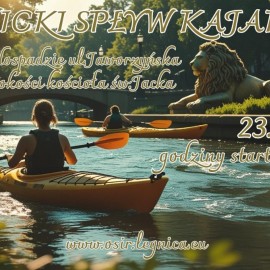 Zapraszamy na Legnicki Spływ Kajakowy. Zapisy już trwają