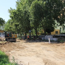 powiększ zdjęcie: Przebudowa ul. Śląskiej na odcinku od ul. Sikorskiego do ul. Łowickiej
