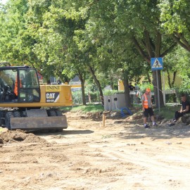 powiększ zdjęcie: Przebudowa ul. Śląskiej na odcinku od ul. Sikorskiego do ul. Łowickiej