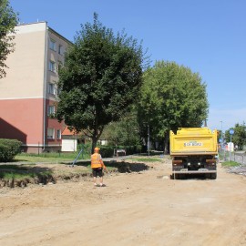 powiększ zdjęcie: Przebudowa ul. Śląskiej na odcinku od ul. Sikorskiego do ul. Łowickiej