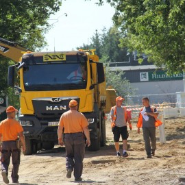 powiększ zdjęcie: Przebudowa ul. Śląskiej na odcinku od ul. Sikorskiego do ul. Łowickiej