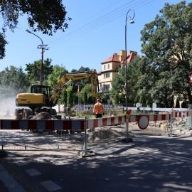 Budowa ul. Adama Mickiewicza – postępy prac