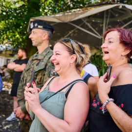 powiększ zdjęcie: Święto Wojska Polskiego w Legnicy. Patriotycznie i radośnie