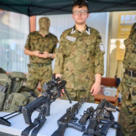 powiększ zdjęcie: Święto Wojska Polskiego w Legnicy. Patriotycznie i radośnie