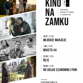 powiększ zdjęcie: Kino na Zamku – popłyniemy w rejs pod gwiazdami