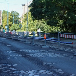 powiększ zdjęcie: Remont ul. Powstańców Śląskich. Zobacz jak przebiegają prace