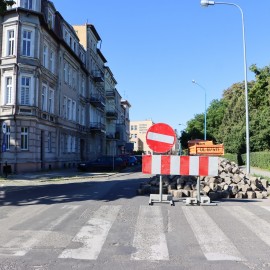 powiększ zdjęcie: Remont ul. Powstańców Śląskich. Zobacz jak przebiegają prace