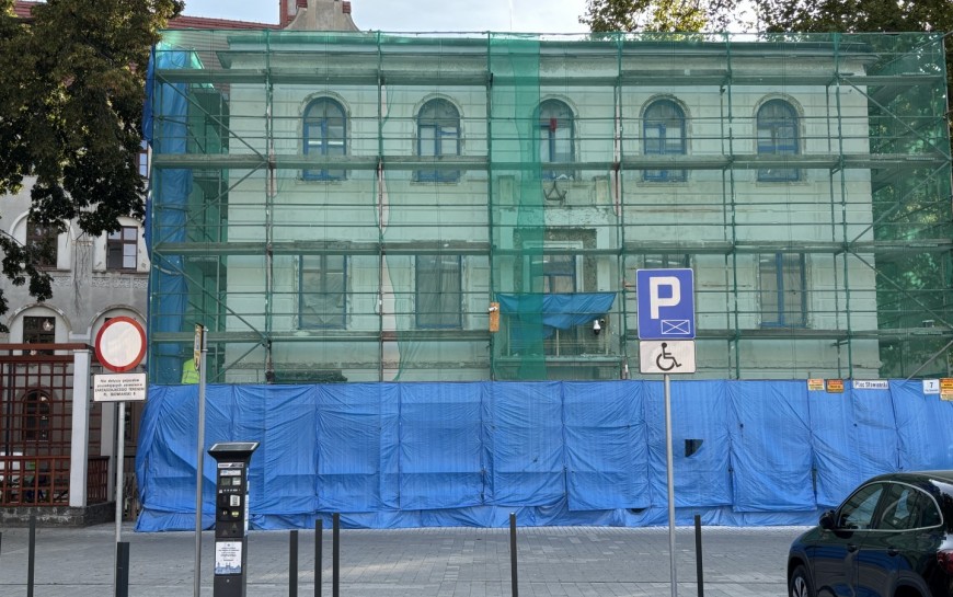 Trwa rewitalizacja tzw. małego budynku urzędu miasta