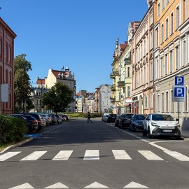 powiększ zdjęcie: Koniec prac na ul. Gwarnej i Złotoryjskiej. Kolejne drogi zmodernizowane