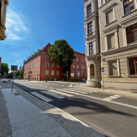 powiększ zdjęcie: Koniec prac na ul. Gwarnej i Złotoryjskiej. Kolejne drogi zmodernizowane