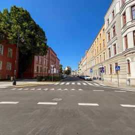 powiększ zdjęcie: Koniec prac na ul. Gwarnej i Złotoryjskiej. Kolejne drogi zmodernizowane