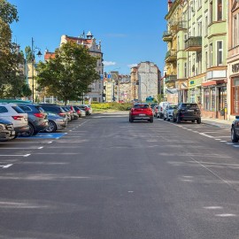 powiększ zdjęcie: Koniec prac na ul. Gwarnej i Złotoryjskiej. Kolejne drogi zmodernizowane