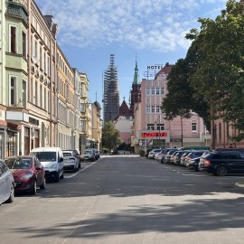 powiększ zdjęcie: Koniec prac na ul. Gwarnej i Złotoryjskiej. Kolejne drogi zmodernizowane