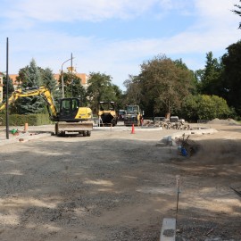 powiększ zdjęcie: Budowa ul. Mickiewicza w Legnicy – prace są zaawansowane