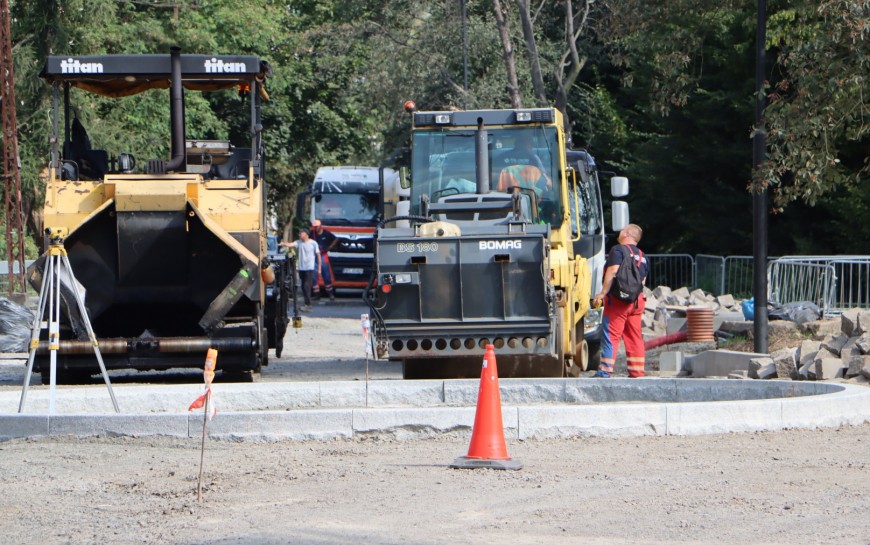 Budowa ul. Mickiewicza w Legnicy – prace są zaawansowane