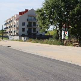 powiększ zdjęcie: Budowa ul. Mickiewicza w Legnicy – prace są zaawansowane