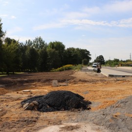 powiększ zdjęcie: Budowa ul. Mickiewicza w Legnicy – prace są zaawansowane