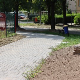 powiększ zdjęcie: Przebudowa ul. Łowickiej na finiszu