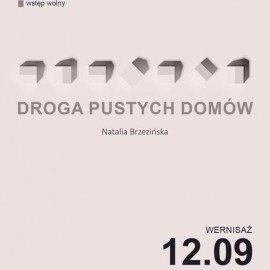 powiększ zdjęcie: Droga pustych domów – wystawa Natalii Brzezińskiej w Galerii Ring