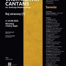 powiększ zdjęcie: „Semele” – koncert w ramach Wratislavii Cantans w Legnicy