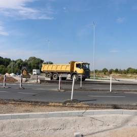 Budowa ronda. Zmiana organizacji ruchu na ul. Jaworzyńskiej 
