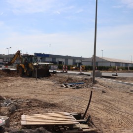 powiększ zdjęcie: Budowa ronda. Zmiana organizacji ruchu na ul. Jaworzyńskiej