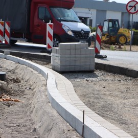 powiększ zdjęcie: Budowa ronda. Zmiana organizacji ruchu na ul. Jaworzyńskiej
