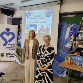 powiększ zdjęcie: Pierwsi legniczanie skorzystali z darmowych badań