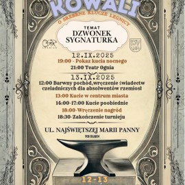 powiększ zdjęcie: 24. Turniej Kowali o Srebrne Klucze Legnicy już w ten weekend